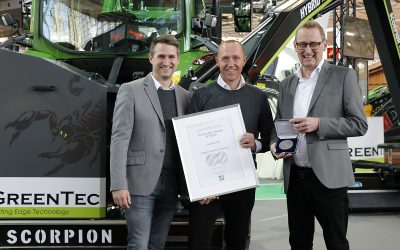 Agritechnica silver medal for Greentec Scorpion mower